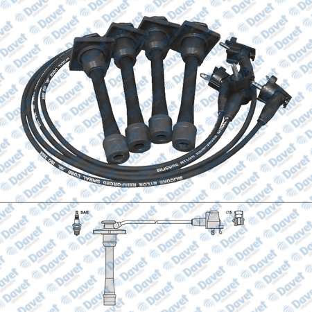 SWAPP 50217 Buji Kablosu Toyota Corolla 1.6i 16v Ae92 87>92 - Ae101 92>97 - Carina At171 - At190 92>97 - Terra Ae111 4afe Celicia At180 4af